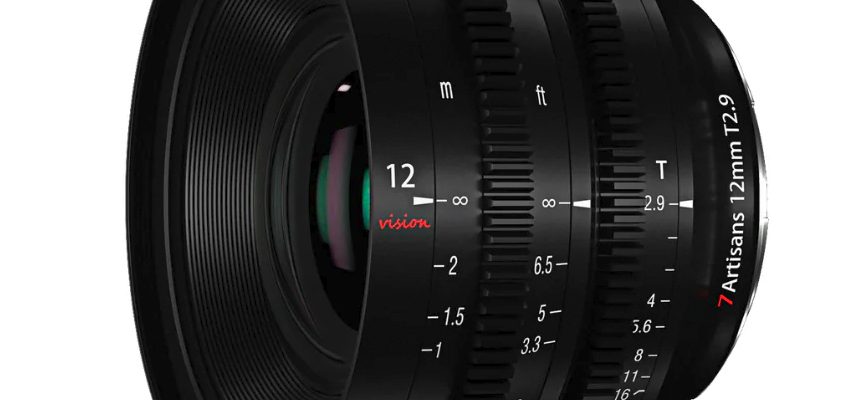 7Artisans 12mm T2.9 Nikon Z (APS-C)