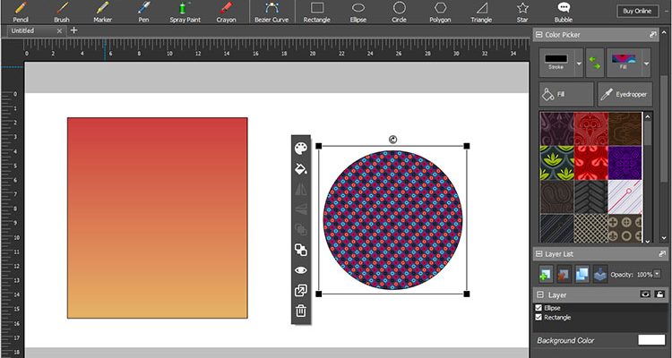 DrawPad Graphic Editor