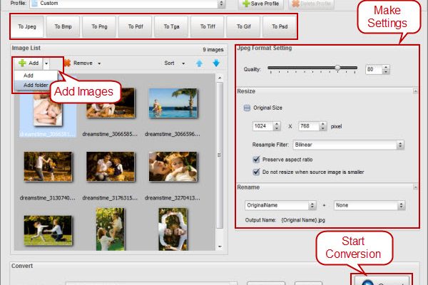 PearlMountain Image Resizer