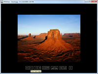 JPEGView Portable с открытой фотографией в минималистичном окне