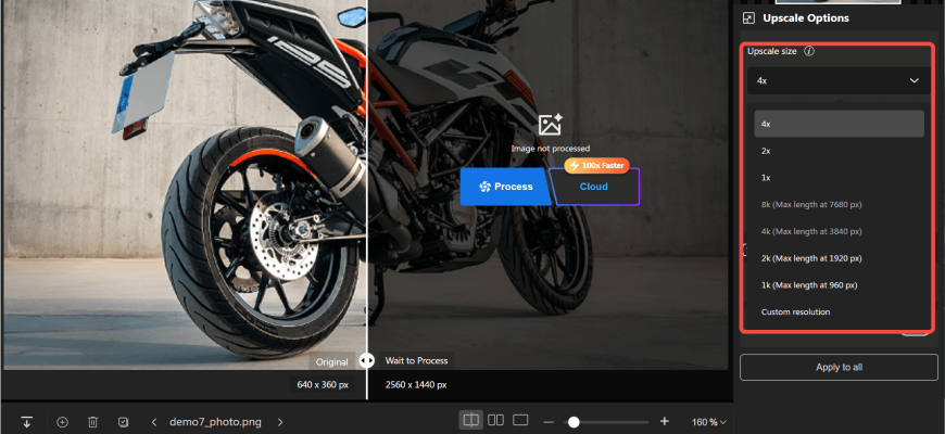 Nero AI Image Upscaler PRO