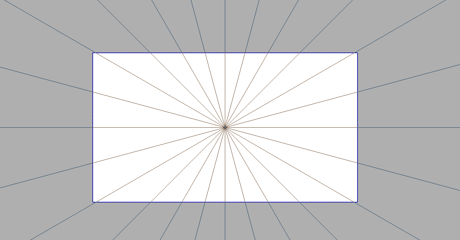 Одноточечная перспективная сетка Pencil2D