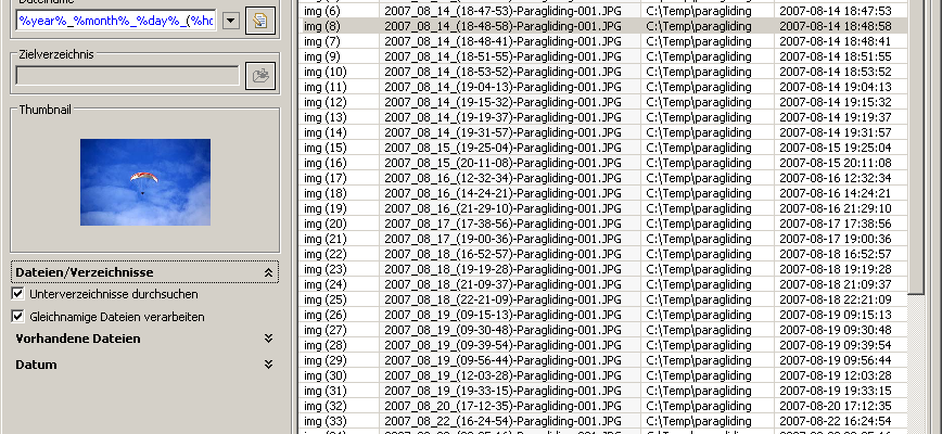 AmoK Exif Sorter