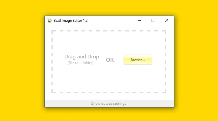 Bzzt! Image Editor