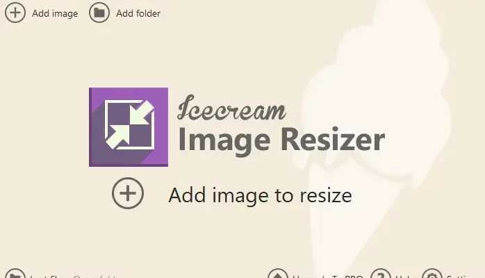Icecream Image Resizer