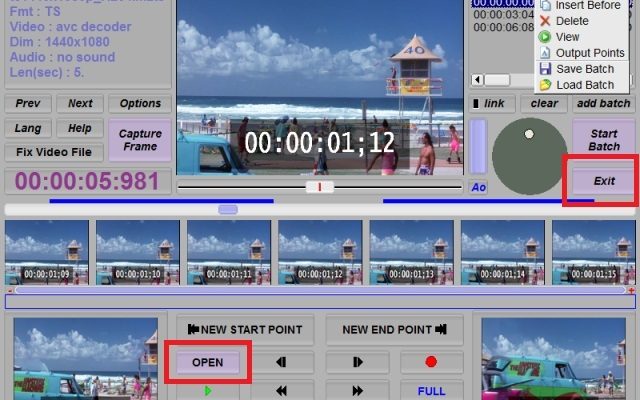 Smart Cutter for DV and DVB