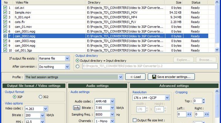 Pazera Free Video to 3GP Converter