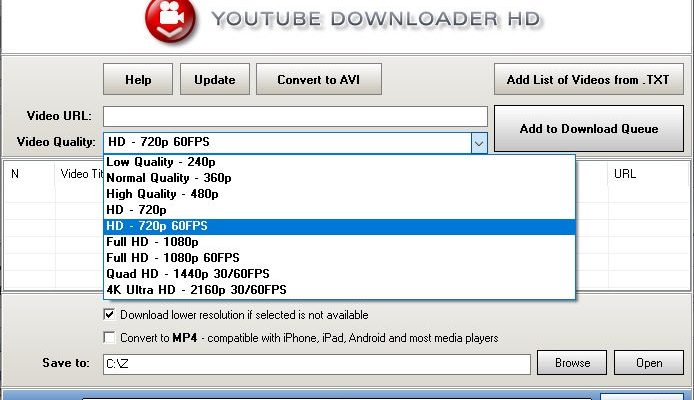 Youtube Downloader HD