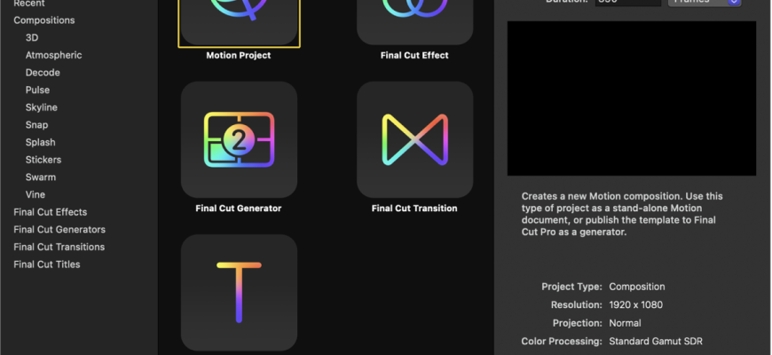 Apple Motion