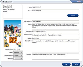 Главное окно старой Windows-версии Aimersoft DVD Ripper со списком DVD-титулов и предпросмотром