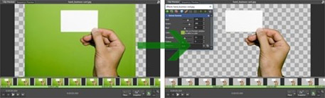 Настройка Chroma Key в VideoPad