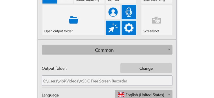 VSDC Free Screen Recorder