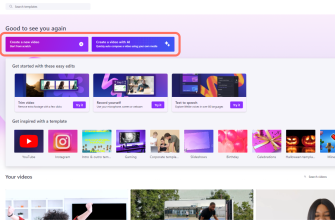 Microsoft Clipchamp для Windows