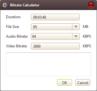 Калькулятор битрейта 4Media HD Video Converter