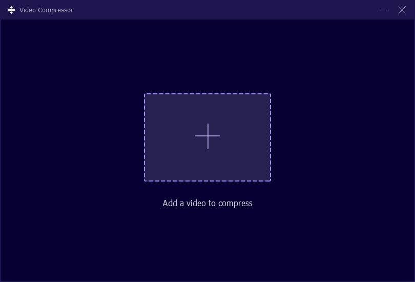 Окно Video Compressor в Eassiy Video Converter Ultimate