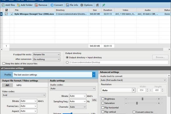 Pazera Free MOV to AVI Converter