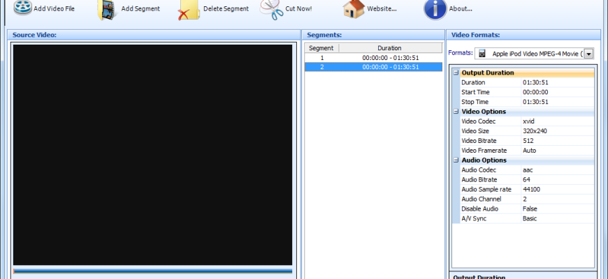 Weeny Free Video Cutter