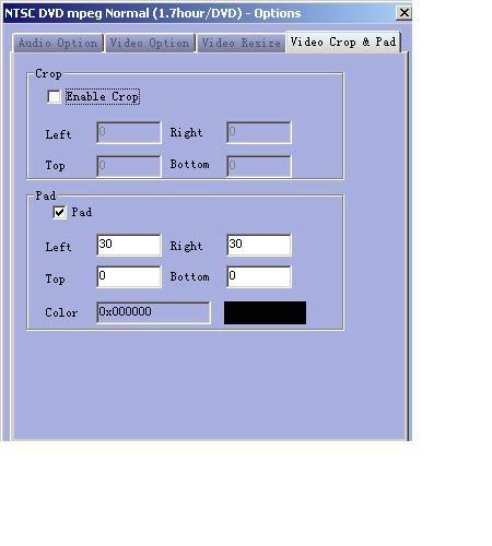 Обрезка и добавление полей в Total Video Converter