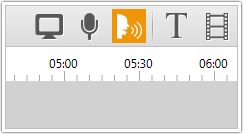 Кнопка Speech Synthesis на панели Ezvid