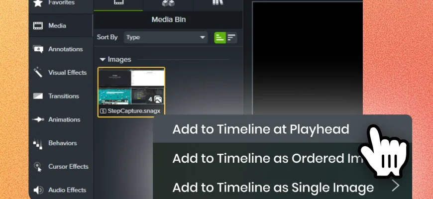 Camtasia Editor
