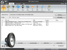 Окно VSDC Free Audio Converter с очередью файлов и панелью настроек