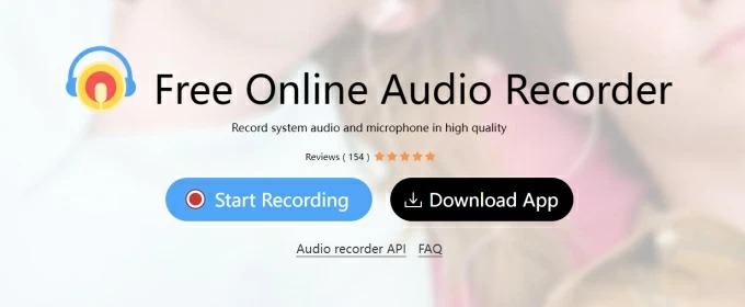 Интерфейс Apowersoft Free Online Audio Recorder с кнопкой Start Recording