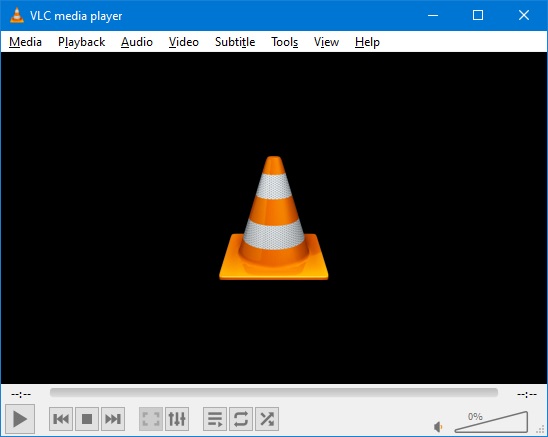 Интерфейс VLC Media Player на Windows