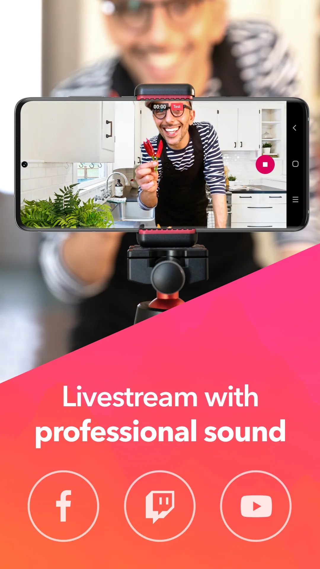 Экран мобильного приложения Dolby On на Android