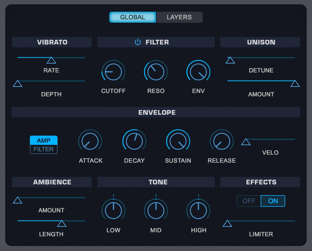 Адаптивные Global Controls в Omnisphere 3