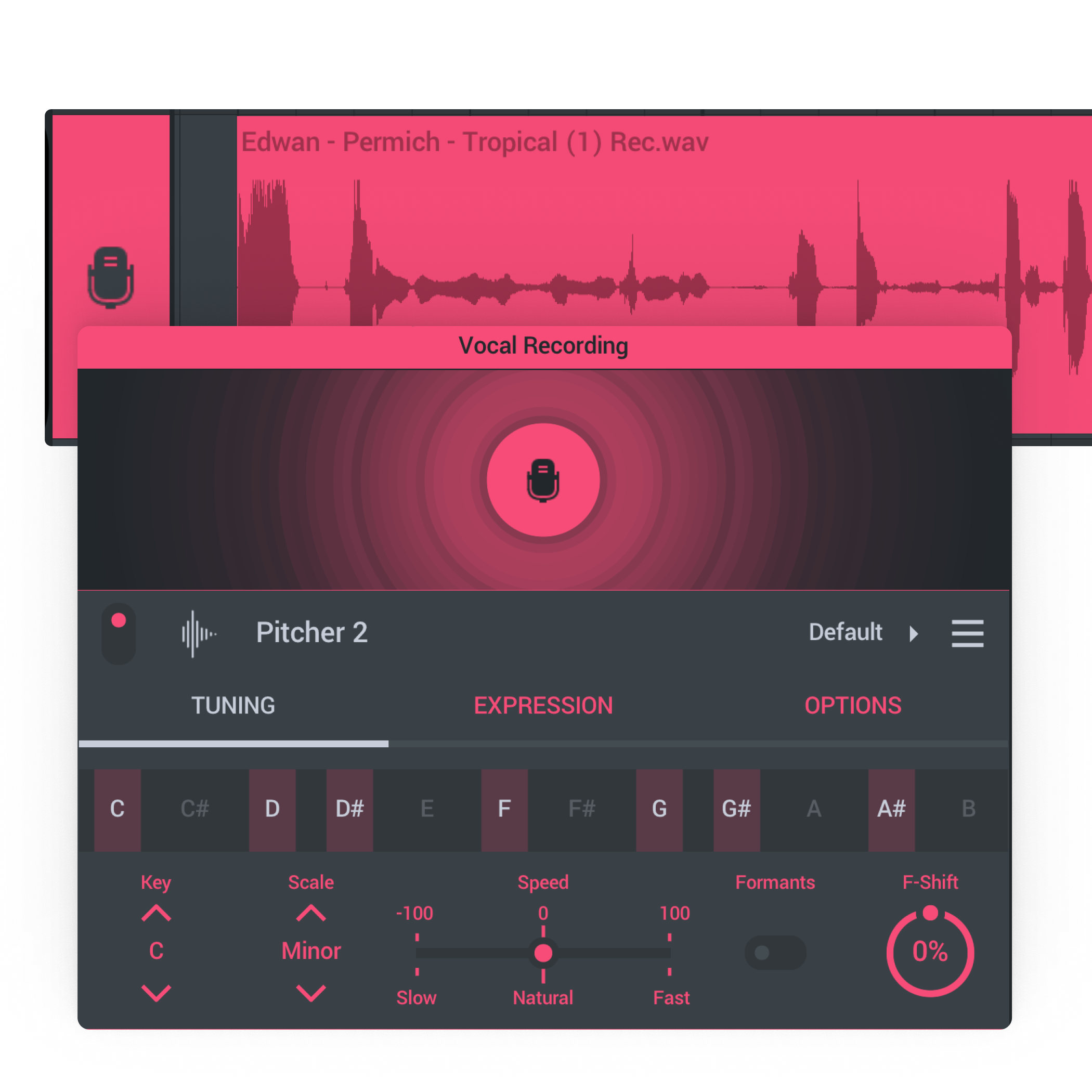Запись вокала и Pitcher 2 в FL Studio Mobile