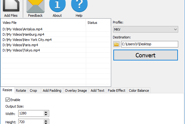 Vovsoft Video Converter